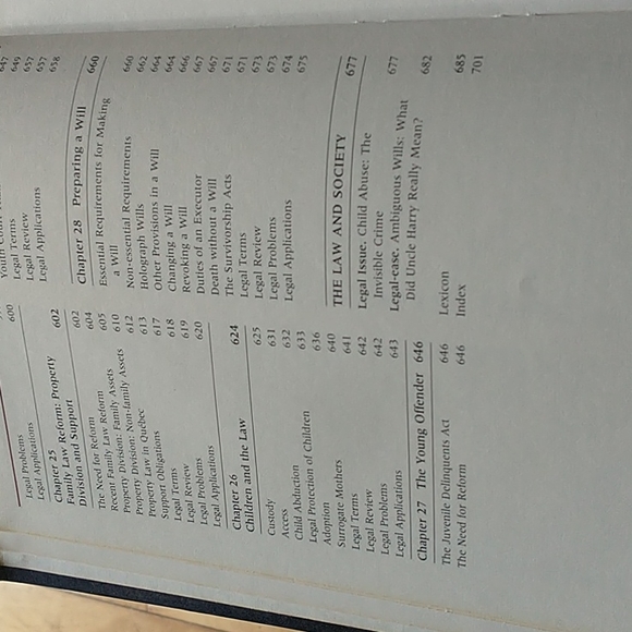 GUC 🇨🇦 Text Book - All About Law by Dwight L. Gibson & Terry G. Murphy - Picture 7 of 8